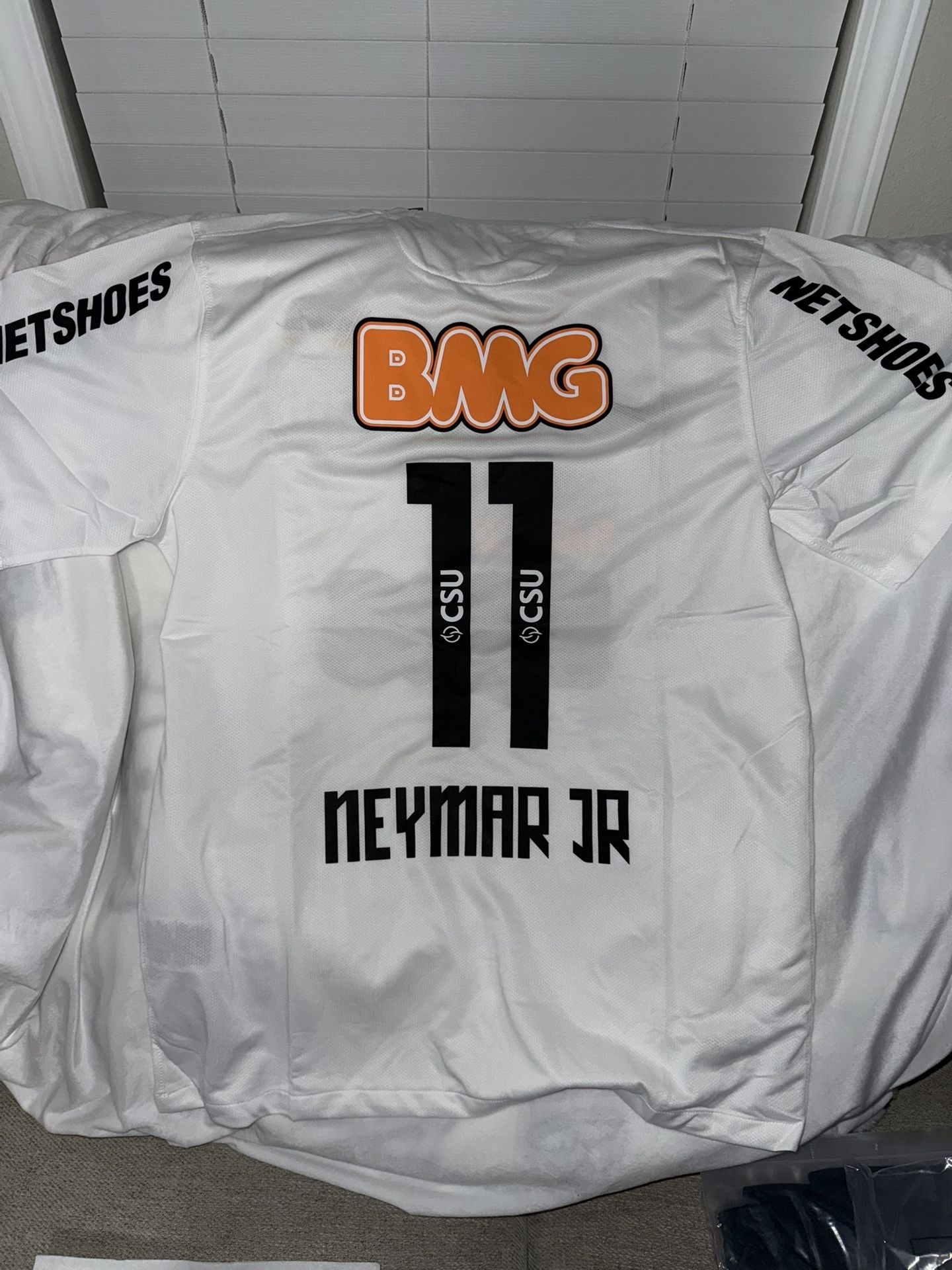 NEYMAR JR Santos Jersey
