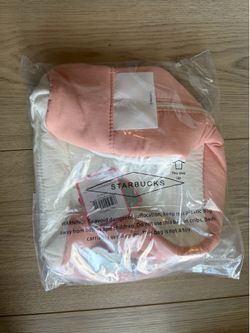 2026 Starbucks Miffy Pouch Reserve Exclusive Puffer Pink - US Release In Hand