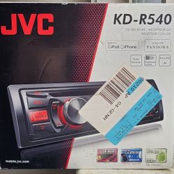 New Car Stereo JVC