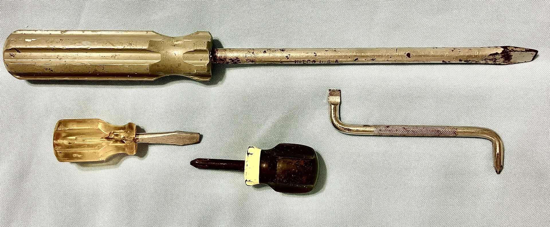4-Pc. VINTAGE HAND-TOOL COLLECTION…