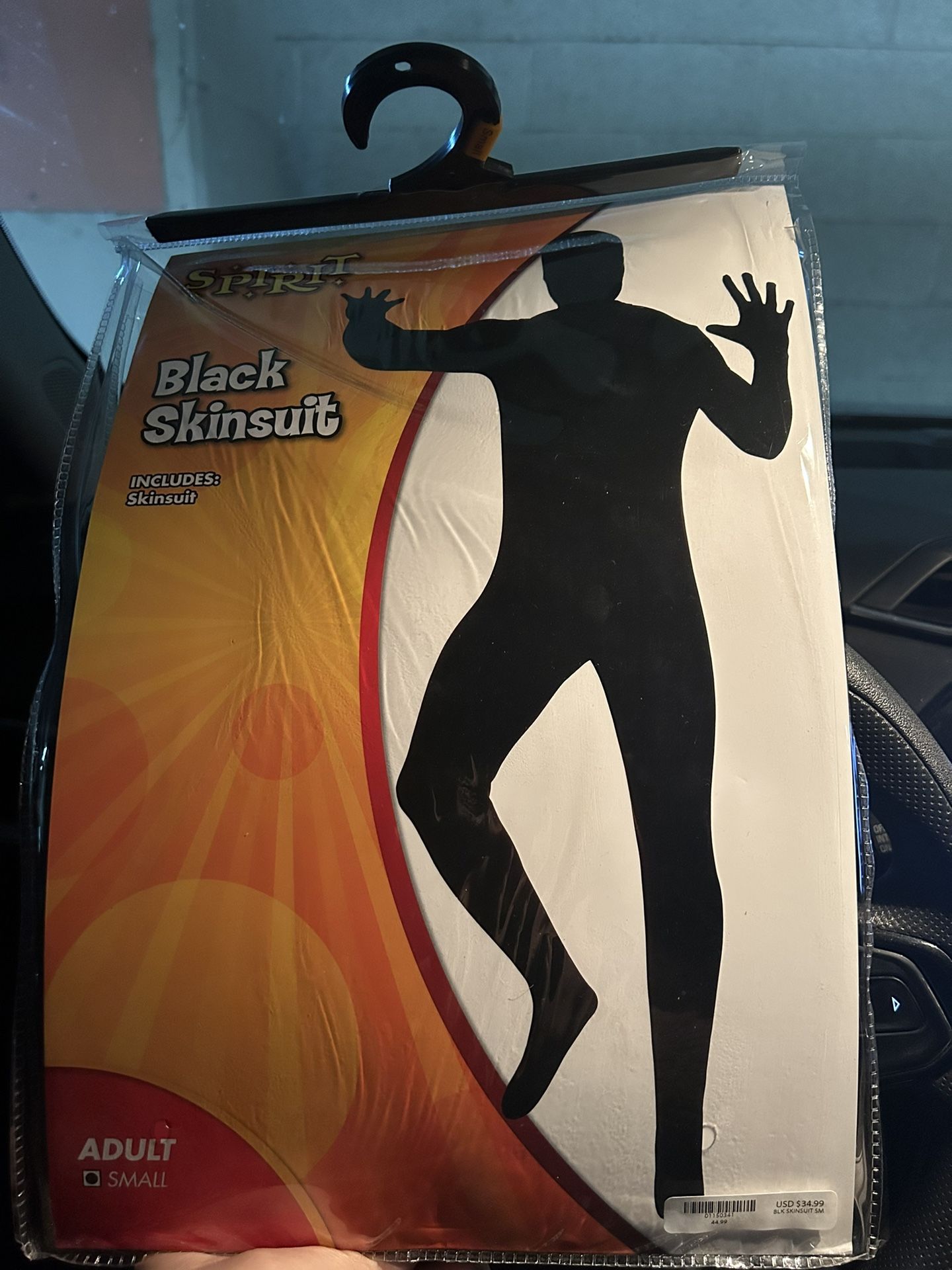 Black Skin suit Costume