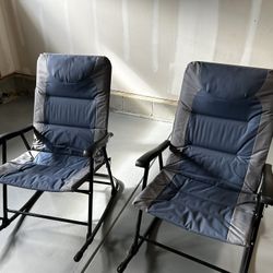 Outdoor Rocking Chairs (2)
