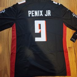 NFL Atlanta Falcons Atlanta Falcons 9# Penix jr Rugby Clothes