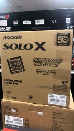 Kicker SoloX 10 on sale today for 629.99