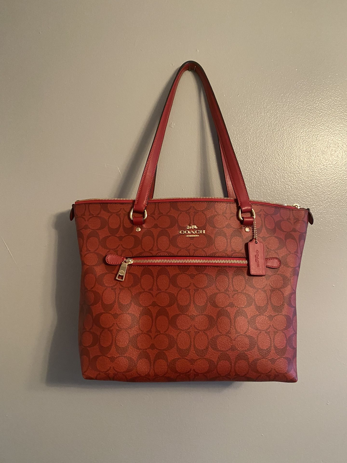 Coach Tote And Matching Wallet