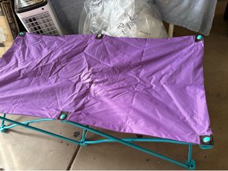 New folding dog bed with bag