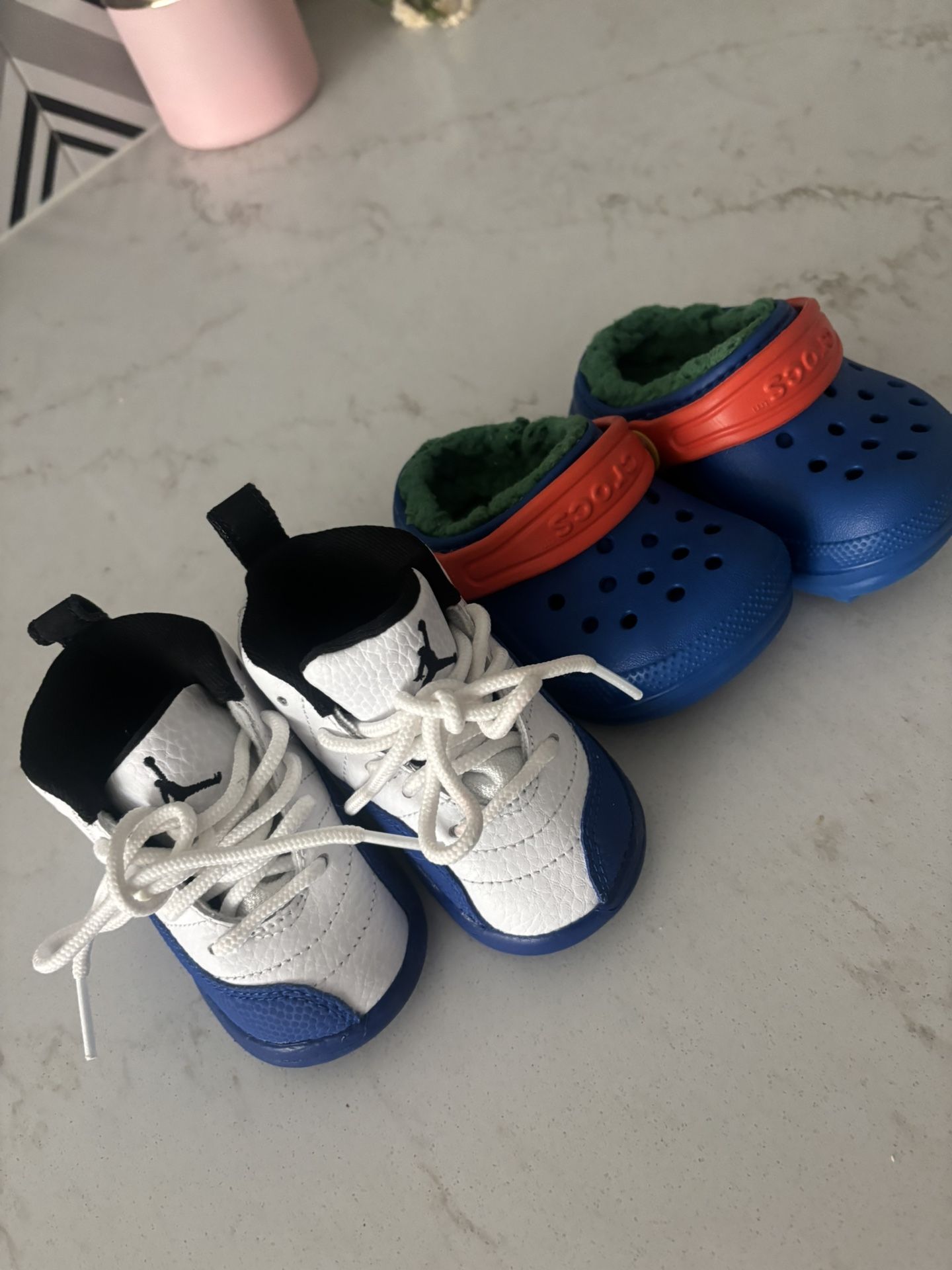 Size 5 Toddler Shoes Jordan’s Crocs