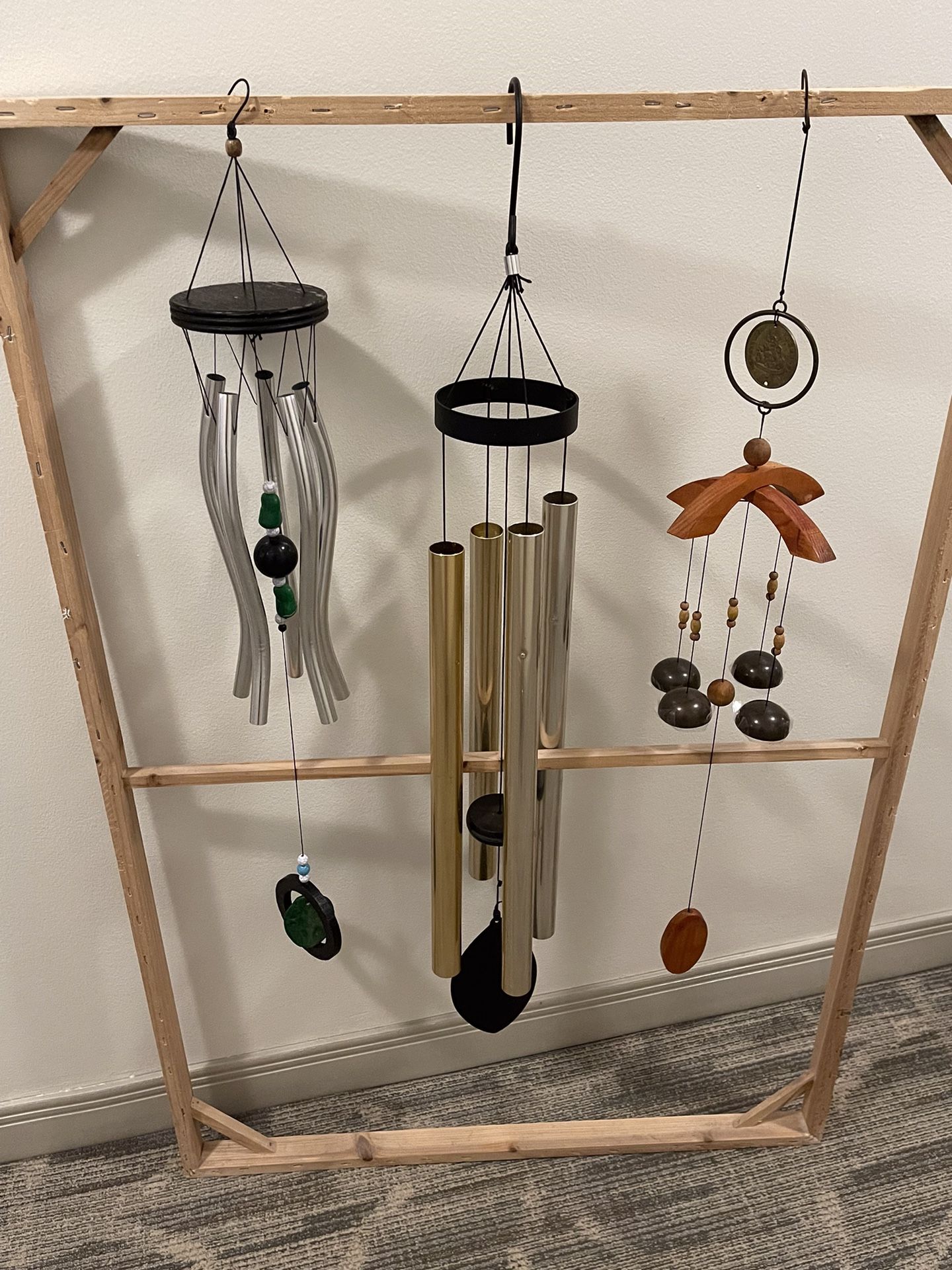 WIND CHIMES (3 Different Sizes) - firm price for ALL THREE (3) together