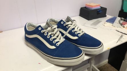 Vans blue low-top size 9.5 men’s