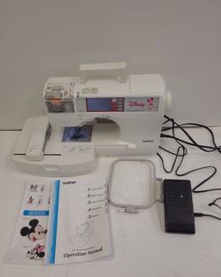Brother SE-270D Disney Sewing Embroidery Machine w/ Accessories
