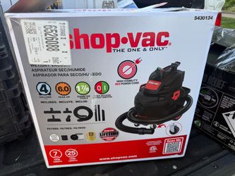 Shop-Vac 4 Gallon 6.0 HP Wet/Dry Vacuum