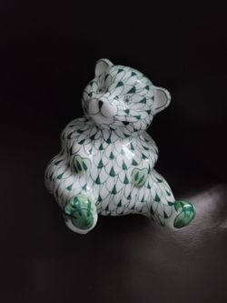 Porcelain Bear Figurine Collectable