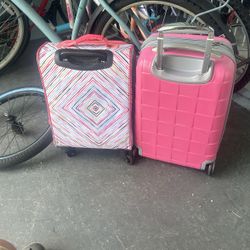 TWO Girs Sur Case Travel Used 