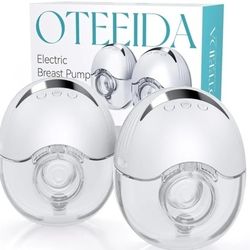 Hands Free Breast Pump Wearable MY-375 - Strong Suction, Low Noise, Wearable