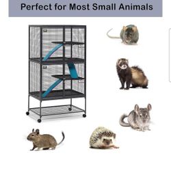 4 Tier Small Animal Cage With Accessories