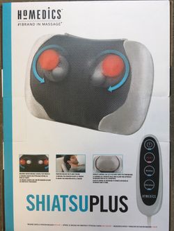 Shiatsu Plus Vibration Massager with Heat