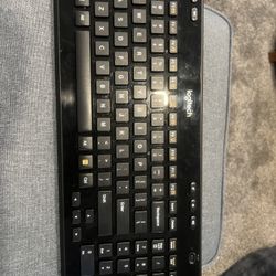 Bluetooth Ear Buds And Keyboard