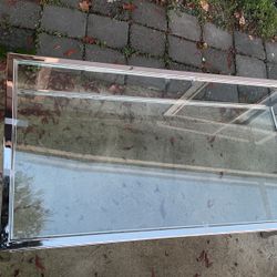 Glass Coffee Table And Dinner Table With 4 Chairs 