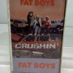 Fat Boys Crushin' 1987 Old School Rap Hip Hop Audio Cassette Tape Case Only