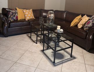 Living Room Set With TV Console