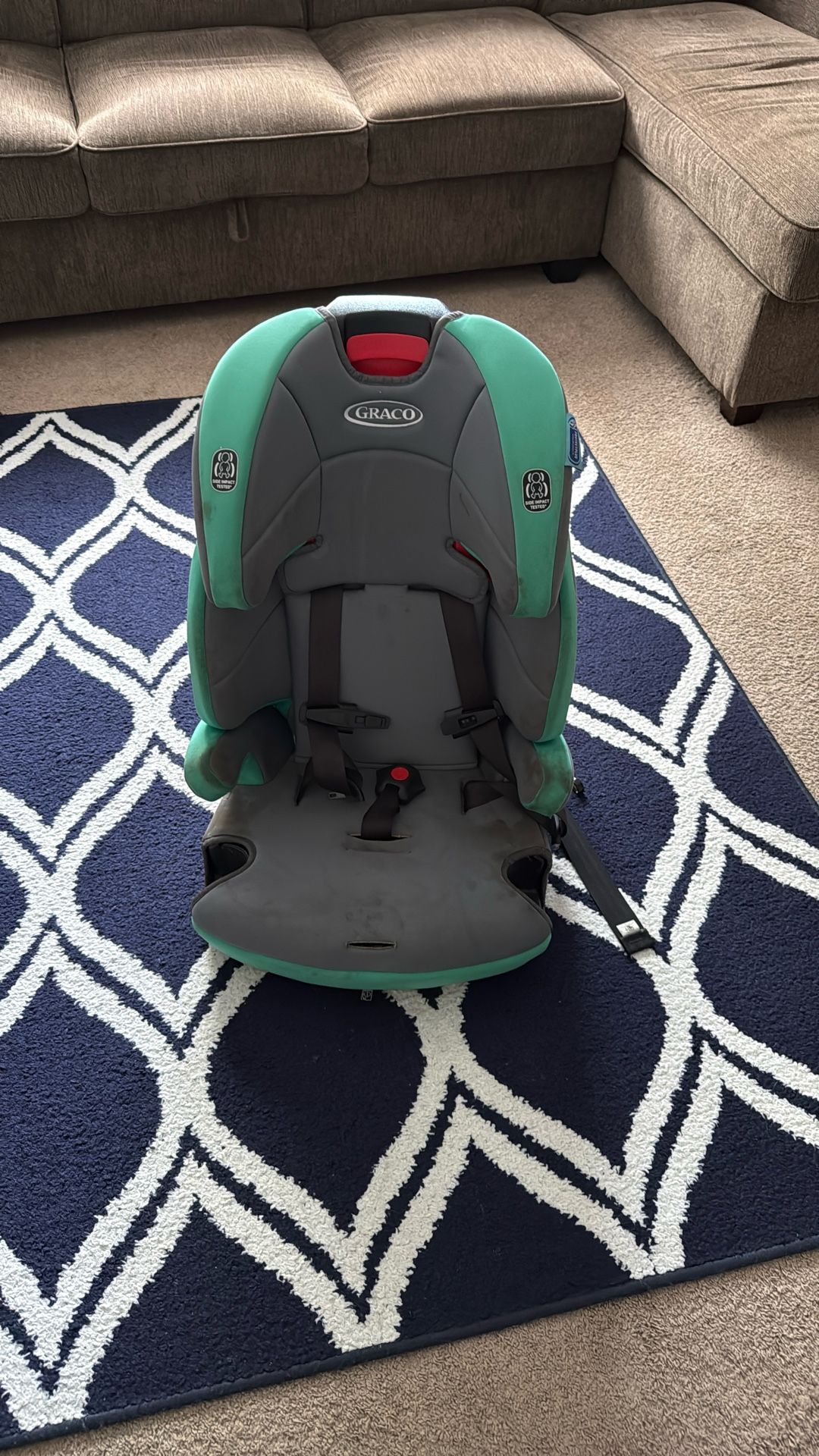 Adjustable Height Car Seat