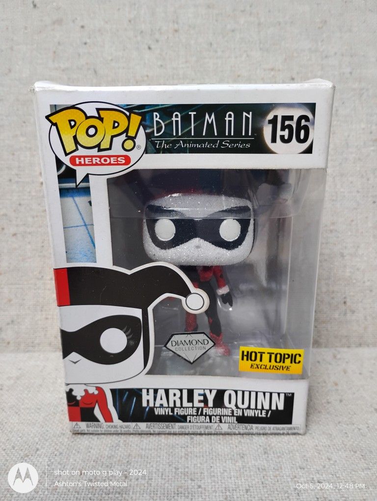 Funko Pops Heros Harley Quinn #156