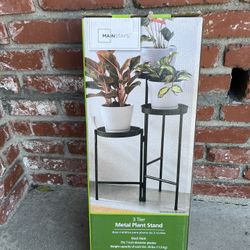 3 Tier Metal Plant Stand New In Box 