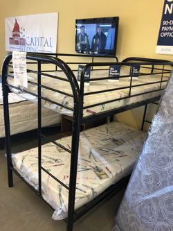 Bunk bed with Mattresses