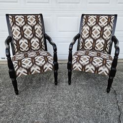 2 Accent Chairs Living Room or Bedroom Armchairs 