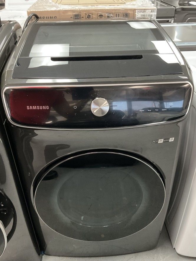 Samsung Electric Dryer brushed black Model DVE60A9900V - 2737