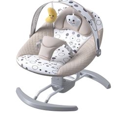 Electric Baby Swing for Infants, Baby Rocker for Infants with 3 Speeds, 8 Lullab