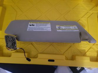 Driver Side Electric Light Viser With Mirror (Gray)a