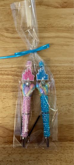Disney’s Mickey Mouse & Castle Beaded Gift Pen Set Birthday