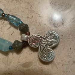 Blue And Purple Necklace 