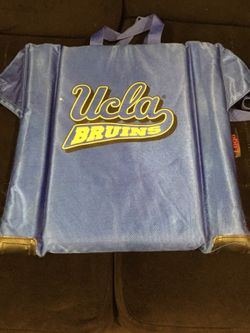 Portable UCLA seat/bleacher cushion