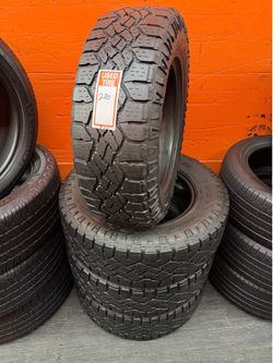 255/70R18 Goodyear Wrangler Duratrac A/T Full of 4 Tires