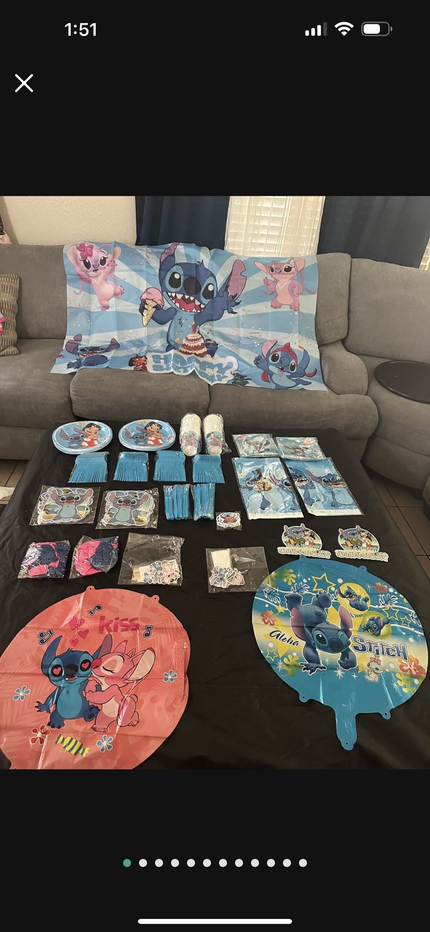 Lilo and stitch birthday party supplies