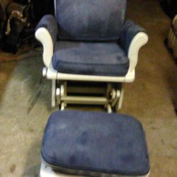 Glider And Ottoman $100 Obo. Delivery Available