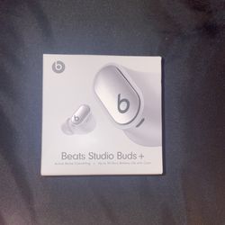 Silver Beats Studio Buds Plus