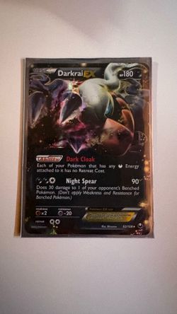 Pokémon Darkrai EX 88/113 Legendary Treasures Ultra Rare Holo - LP