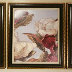 Kirkland’s 3-Piece Framed Artwork Magnolia Prints