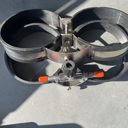 SCUBA Tank Bands and Manifold