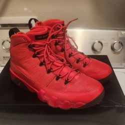 Jordan 9 Chile Red Size 10