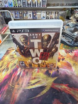 Army of Two: The 40th Day (Sony PlayStation 3, 2010) Complete w/ Manual