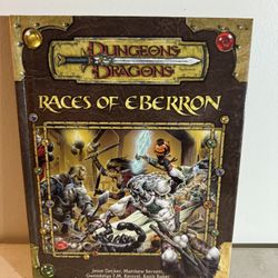Dungeons & Dragons Races of Eberron