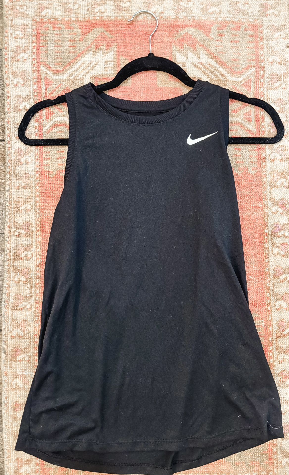 Women's Nike DRI FIT - Workout Shirt Sleeveless - Black