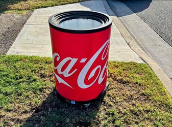 coca cola barrel