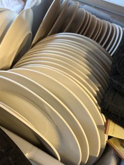 Plates and utensils