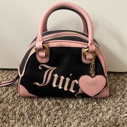 Black and Pink Juicy Couture Purse