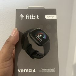 Fitbit Versa 4 Fitness Smartwatch (Black Graphite) 